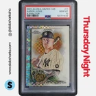 2022 TOPPS ALLEN & GINTER CHROME #11 AARON JUDGE X-FRACTOR PSA 10