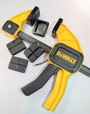 Replacement Grip Jaw Pads for DeWalt Large 300 lb Trigger/Bar Clamps (pack of