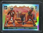 KYLER MURRAY MARVIN HARRISON JR 2024 DONRUSS OPTIC #15 DUAL DOWNTOWN DUOS RC SSP