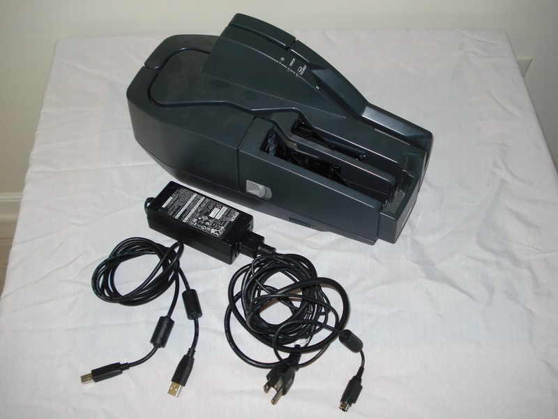 Epson CaptureOne TM-S1000 M236A check reader scanner w power adapter & USB cable