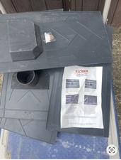 Klober Small Slate Vent Slate Grey Roof Vent Low Profile Slate 