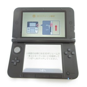 【Near Mint】Nintendo 3DS LL XL Black Console ONLY Japanese Edition #Arr0126/04