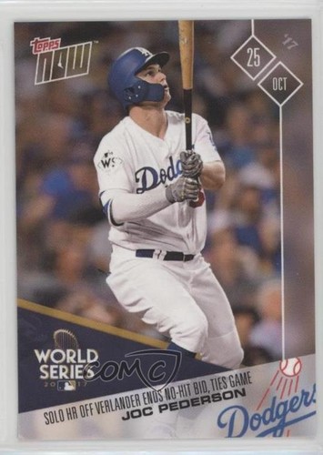 2017 Topps Now 820 Joc Pederson
