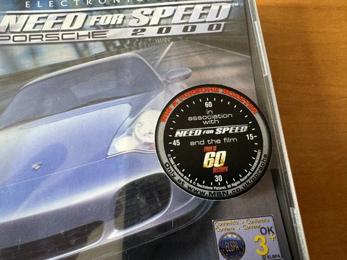 Need for Speed Porsche 2000 PS1 Game - RARE Black Label CIB  - PAL UK - Afbeelding 3 van 16