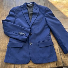 Calvin Klein Bi-Stretch Blazer Suit Jacket 2-Button Boy's Size 8