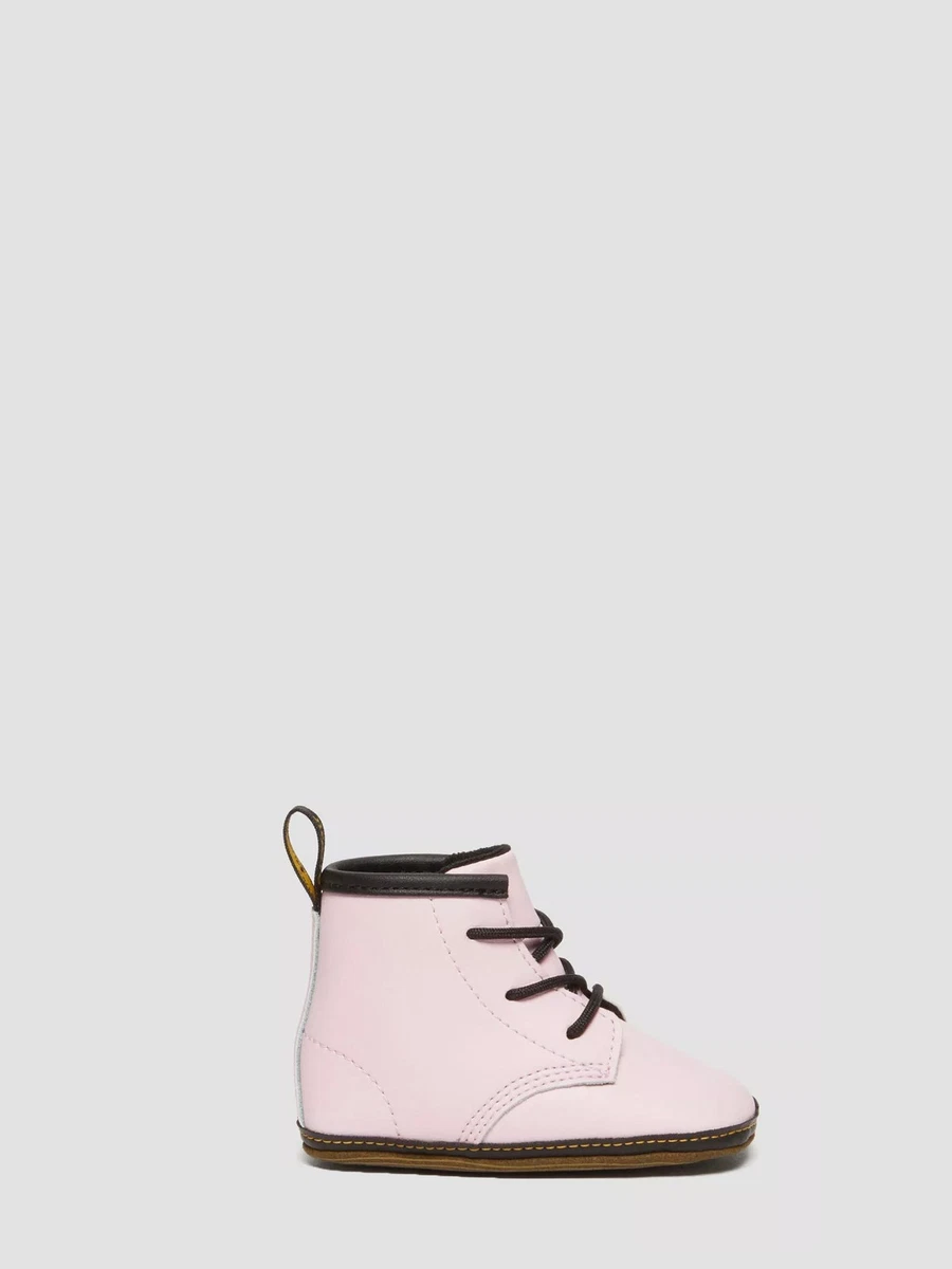 Sandali Dunnet Flower in pelle di colore Marrone Dr. Martens
