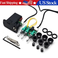For Acoustic Guitar Pickups 3-Bands Active Equalizer preamp Piezo Pickup#