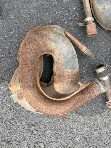 1987-2006 Yamaha Banshee 350 OEM Factory Exhaust Parts Lot - Picture 3 of 12