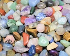 Assorted Tumbled Stones: SMALL, MEDIUM or LARGE (Wholesale Bulk Lots Mixed)