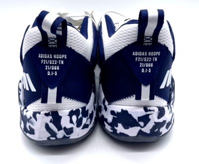 Size 10 - Adidas D.O.N. Issue #3 White Collegiate Navy for sale
