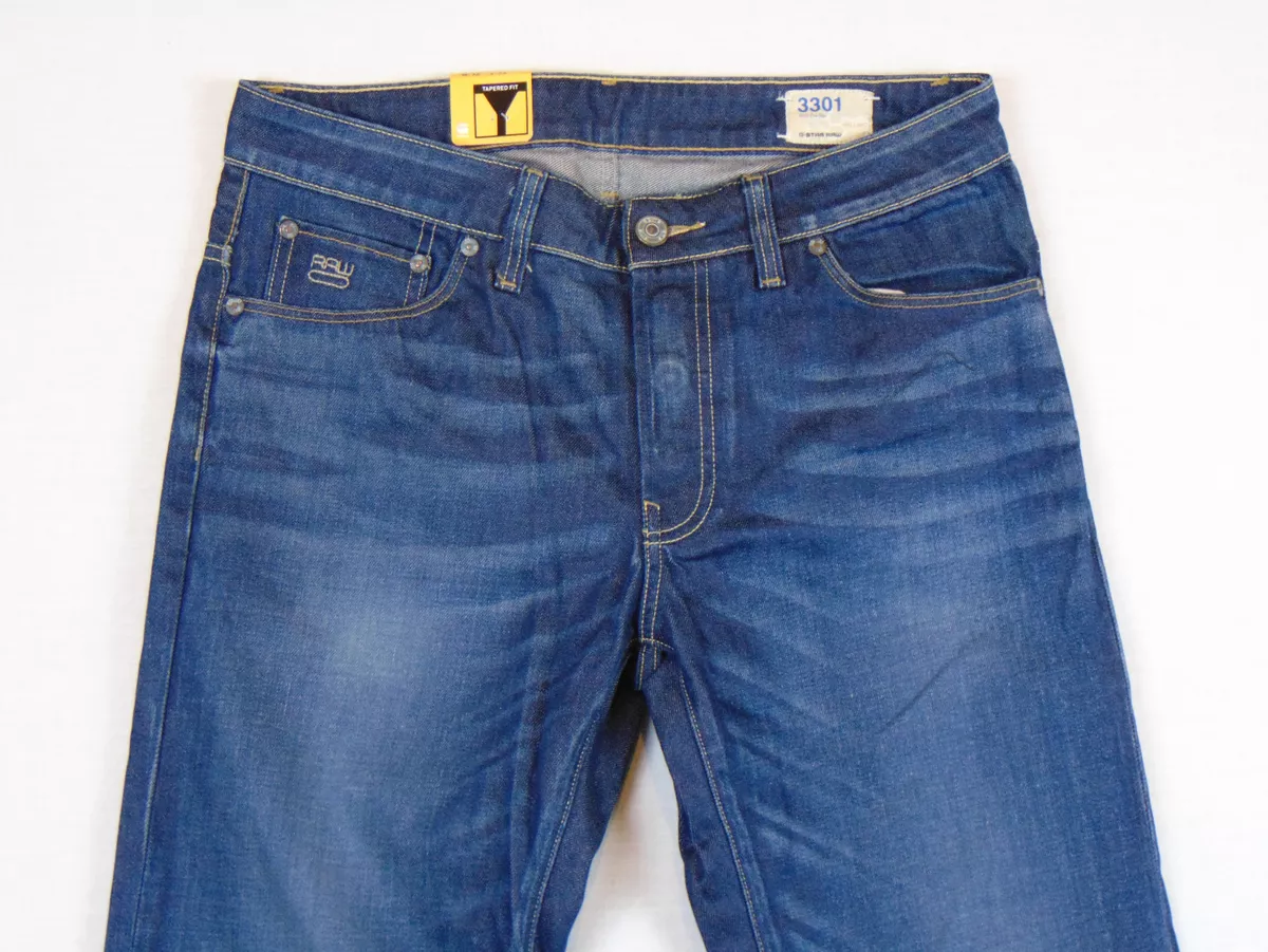 G star 3301 low 2024 tapered mens jeans