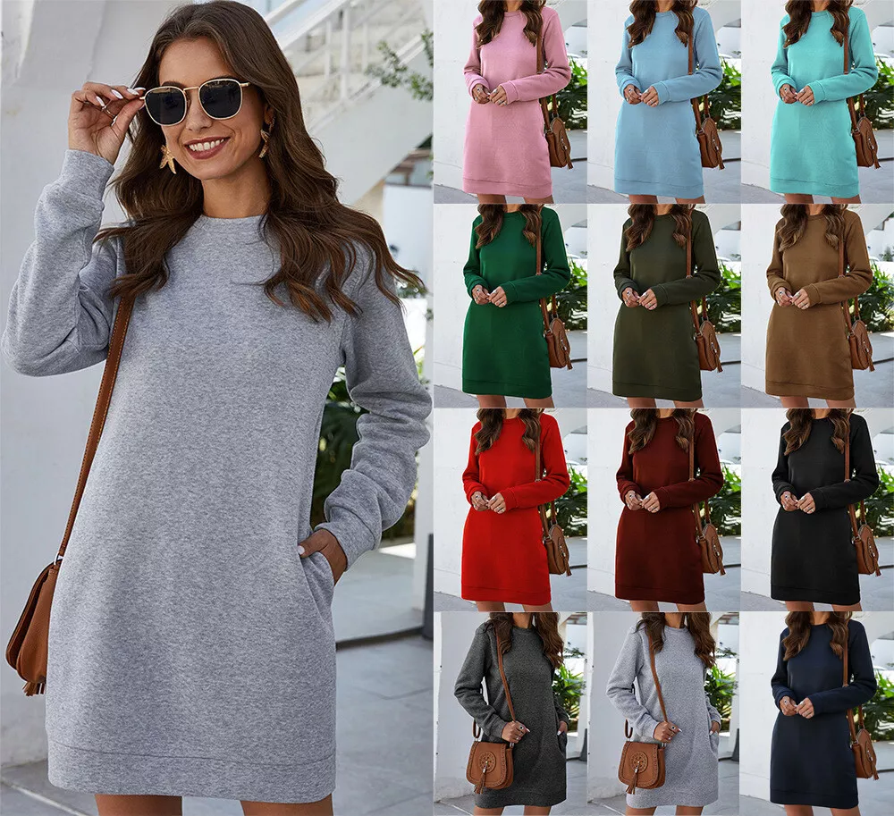 Ladies sweater sales dresses uk