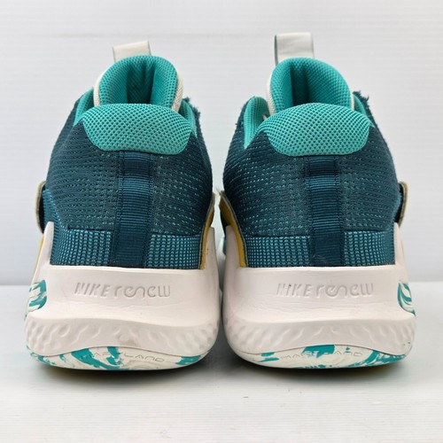 Nike Mens KD Trey 5 X Clear Jade Basketball Shoes Sneakers Green Yellow US 8.5 - Picture 6 of 10