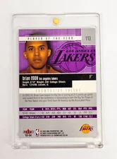 LEGACY COLLECTION PARALLEL ROOKIE 2003-04 Fleer Showcase Brian Cook #113 LAKERS