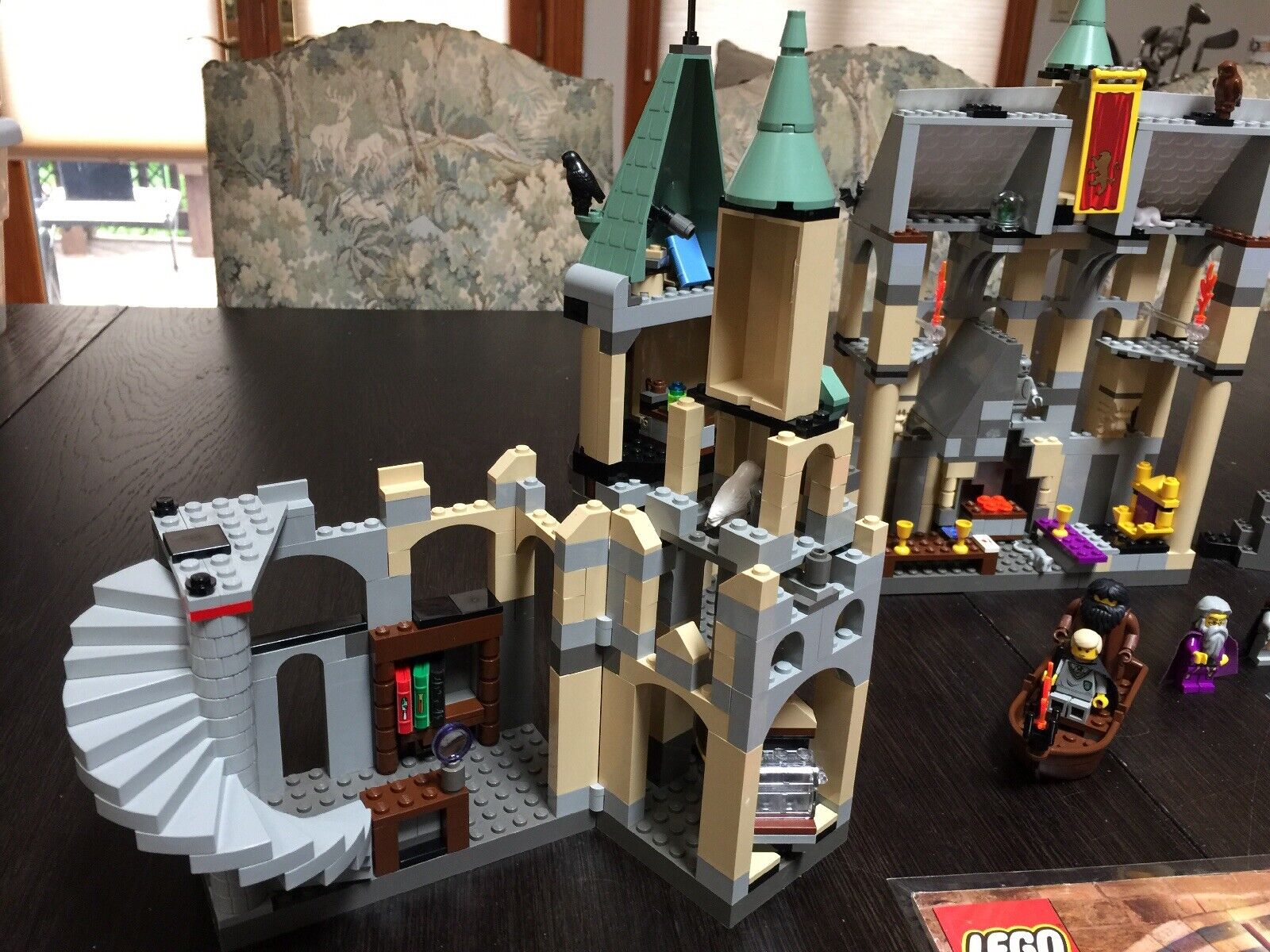 LEGO HARRY POTTER 4709 HOGWARTS CASTLE 90% COMPLETE + FIGURES