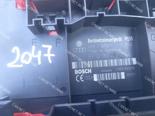 8P0907279A CENTRALINA BODY COMPUTER RELE BCM AUDI A3 8P BOSCH F005V00219 PQ35 - Picture 7 of 24