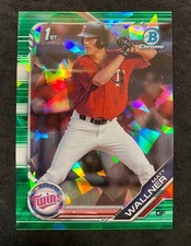 2019 Bowman Draft Sapphire 1st - Matt Wallner Green SAPPHIRE 27/50 #BDC-6