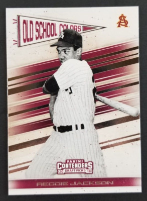 Reggie Jackson 2018 Panini Contenders Baseball Card #1 (NM)