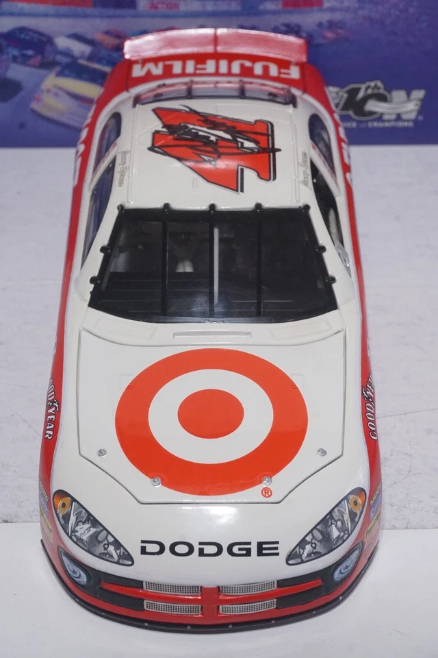 2002 Jimmy Spencer Target 1/24 Action NASCAR Diecast Nascar Model Autographed - Image 4 of 4