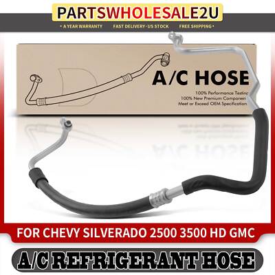 Juego De Líneas (succión Y Descarga) De Aire Acondicionado Para Chevy Silverado 2500/3500 HD Y GMC Sierra 2001 6.6L Diesel