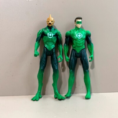 2pcs 3.75'' DC Universe Green Lantern Tomar Re & Ryan Reynolds Action Figures 