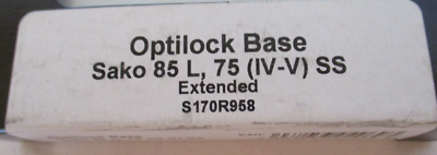 Sako S170R958 Optilock SS Extended Base for sale online | eBay
