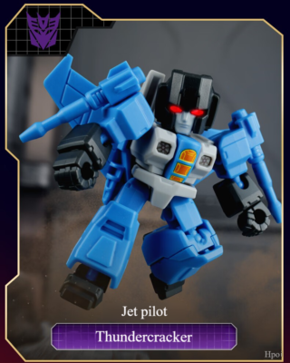 Blokees Transformers Defender Version 01 Thundercracker Robot