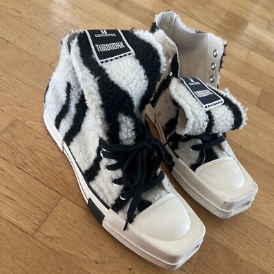 Size 8.5 - Converse Rick Owens x DRKSHDW TURBODRK Chuck 70 High