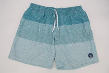 Chubbies Men's XXL The Whale Sharks 7” Swim Trunks w/ Liner Shorts Size 2XL