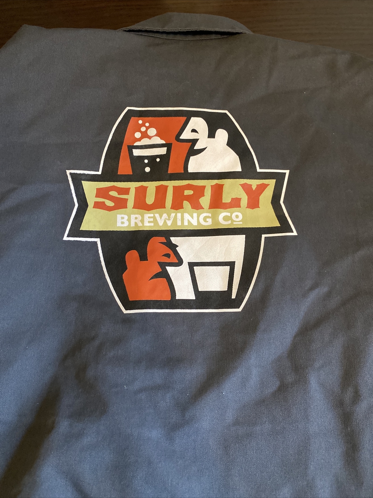 Surly Brewing Co. Red Cap Jacket - Twin Cities, MN - Double Sided - Large