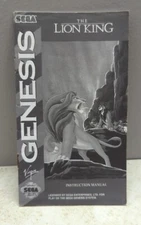 Sega Genesis The Lion Kong  MANUAL ONLY NO GAME NO CASE