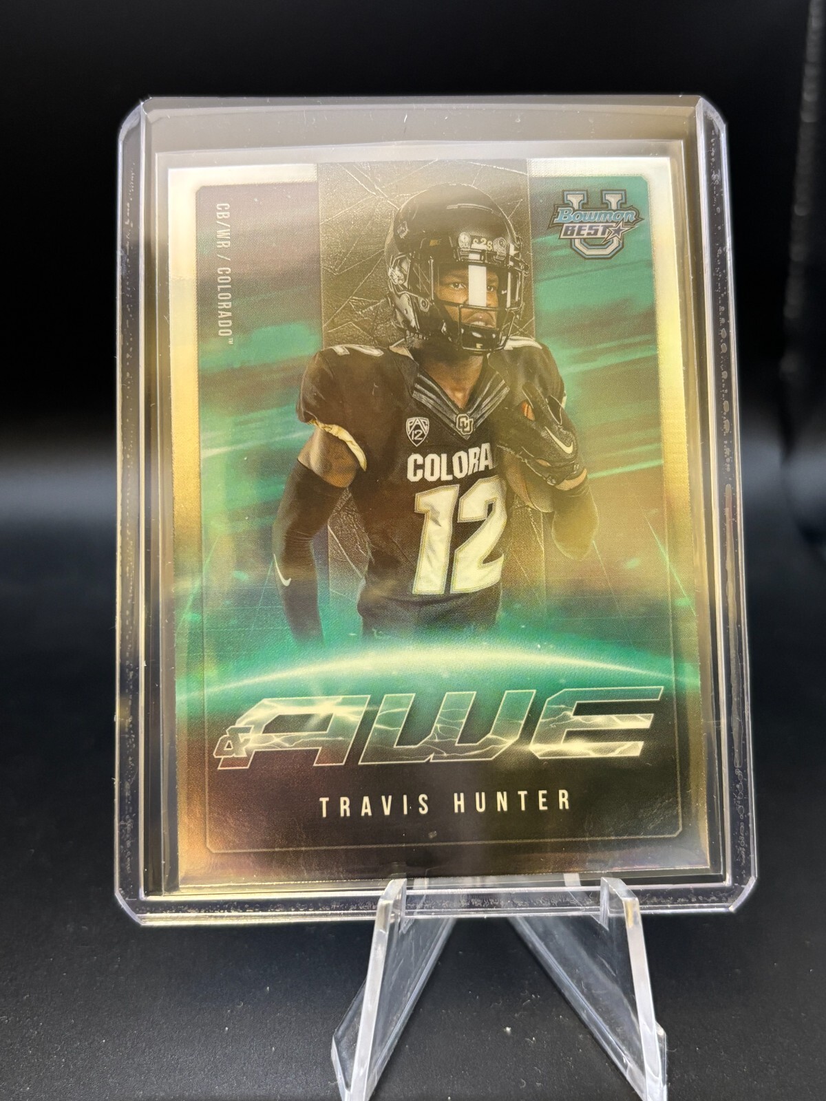 2023 Bowman Best U Travis Hunter Shock and Awe Prospect #SA5