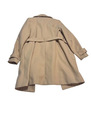 TOKITO Brown Tied Trench Coat Women's Size Good Condition