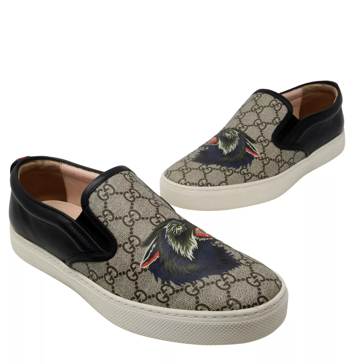 Gucci 18Ss Animal Wolf Disambiguation Slip On Made Italy Men 10.5 US