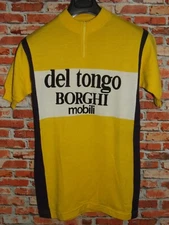 EROICA DEL TONGO MAGLIA SHIRT BICI CICLISMO VINTAGE 70'S 50% LANA