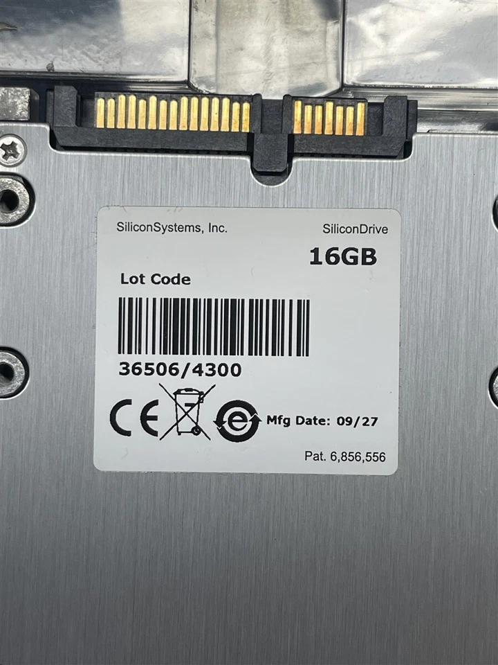 Silicon Systems SiliconDrive II 16GB SATA SSD-D16GS-4300 N.O.S never used. - Image 2 of 2