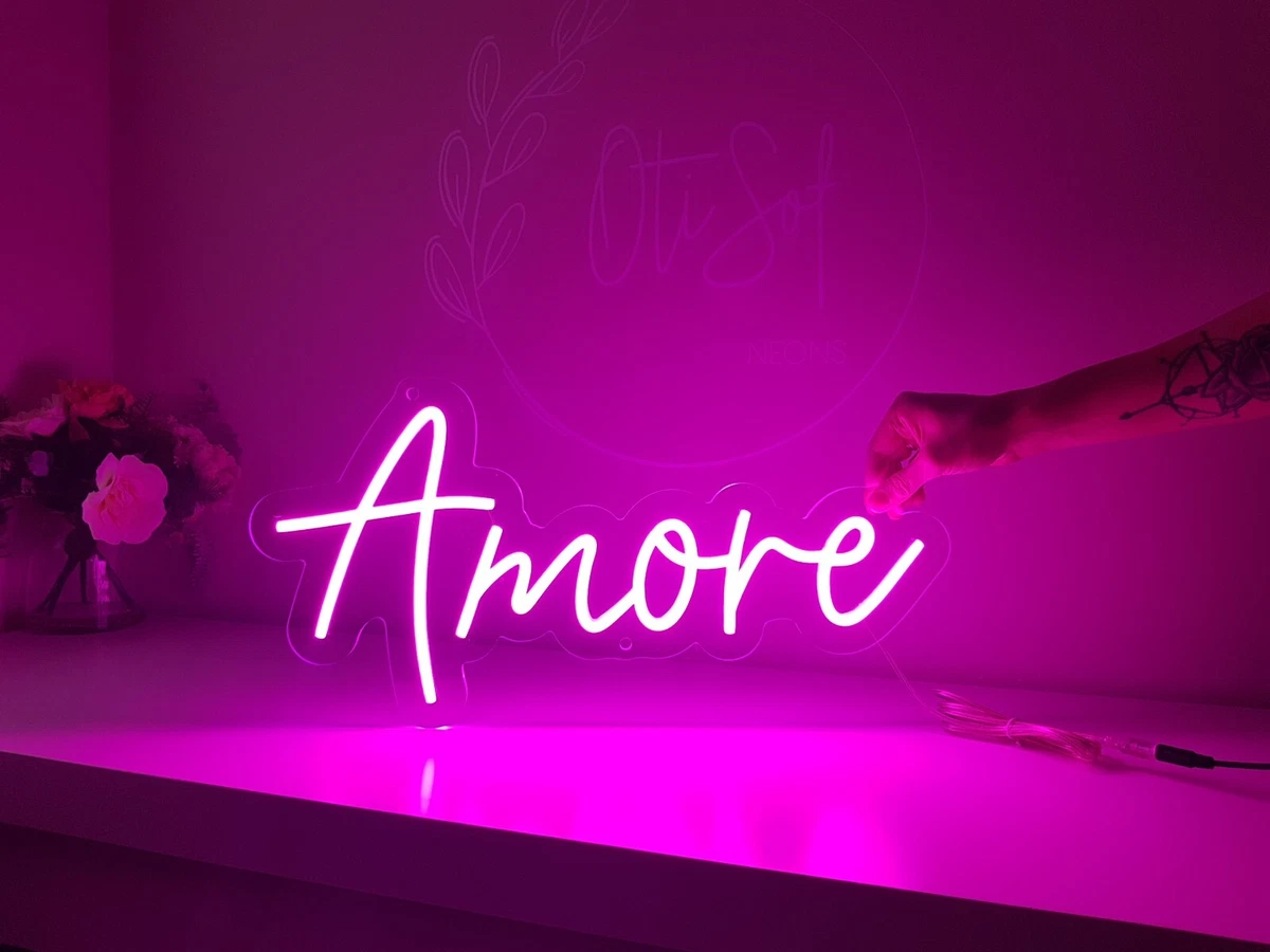 Custom LED Neon Sign Personalised Home Decoration Bar Light Neon Logo