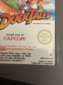 NES Disney Spiel Duck Tales Zone UK PAL A, H&uuml;lle Nintendo Entertainment System