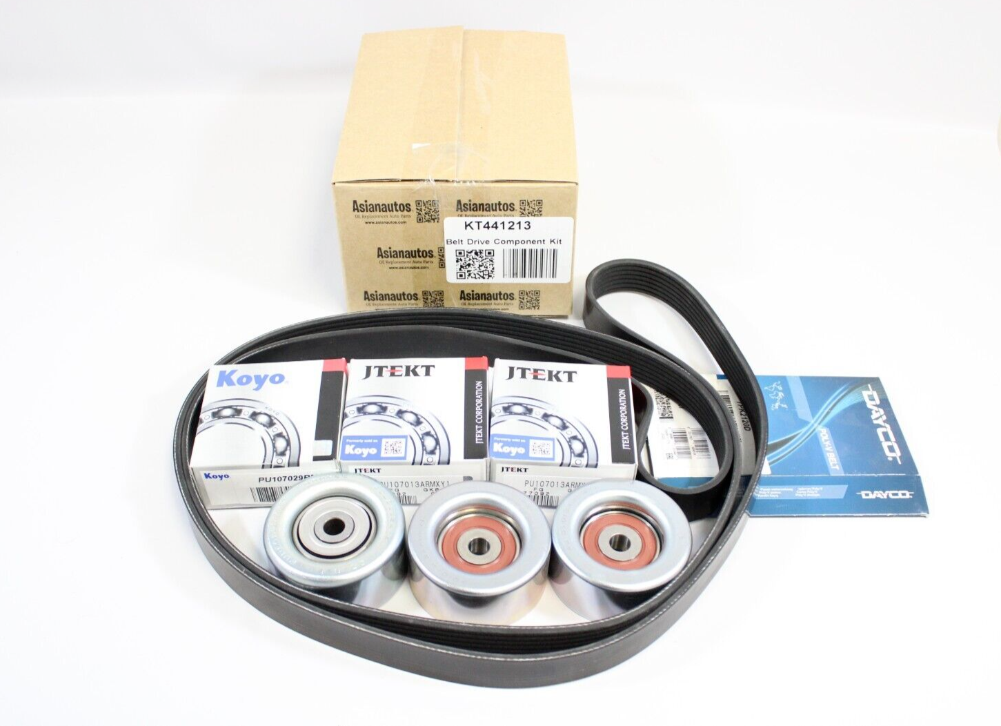 Drive Belt & Idler Pulley Kit Fits Toyota FJ Cruiser 20072009 V6 4.0L