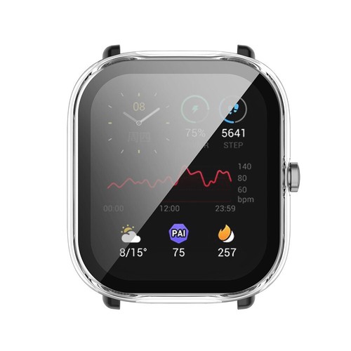Tempered Glass Screen Protector for Huami Amazfit GTS 2 Mini (Clear White) - Photo 7 sur 11