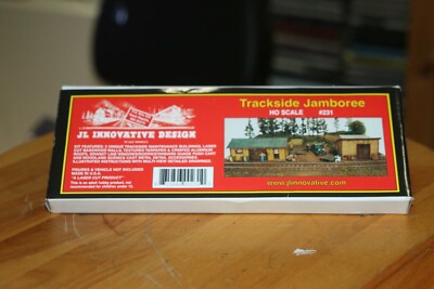 JL Innovative (HO-Scale) #231 Trackside Jamboree Building Kit - NIB