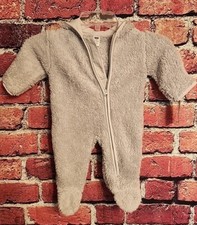 Infant Baby Bunting Fleece Fuzzy Snowsuit 3-6 Months C47