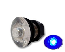 Pactrade Marine Boat Led Livewell Round Button Blue Courtesy Light Waterproof