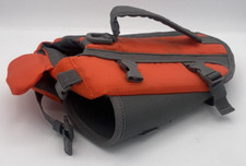 Frisco Dog Life Jacket Orange  Gray Lift Extra Small 5-15 LBS Girth 11-15" Swim