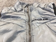 Calvin Klein Vest Boys 5 Gray Puffer Jacket Coat Outdoor