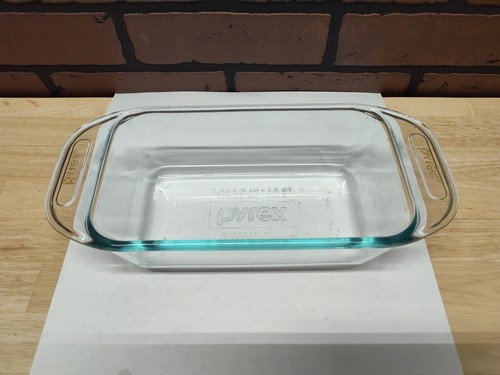Vintage pyrex Rectangular Clear Baking Loaf Bowl, #2213 Made in the U.S ...