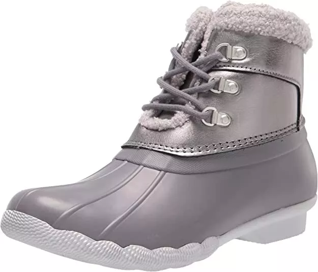 Sperry Women s Alpine Snow Boots Duck Rain Size 9.5 Gray eBay