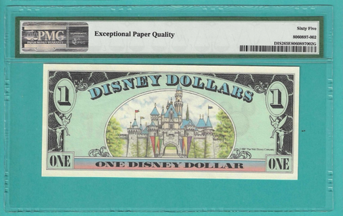 1 $ 1987A Disney Dollar Mickey PMG 65EPQ - Bild 3 von 3