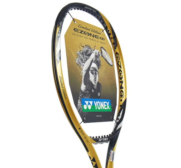 Yonex 2019 EZONE 100 Tennis Racquet Racket Gold Edition 100sq 285g G2 16x19
