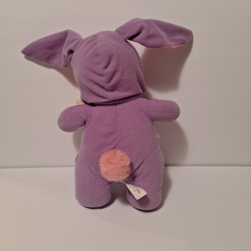 Disney Fisher Price Easter Friend Pooh Stuff Plush Bunny Rabbit 12" 2001 Mattel - Picture 4 of 6